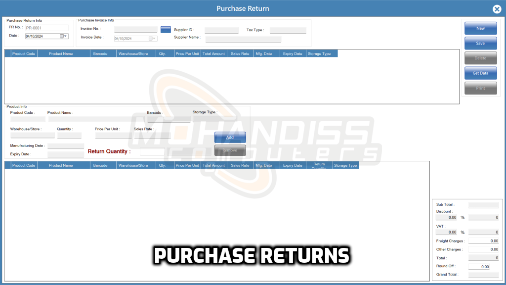 22- Purchase Returns