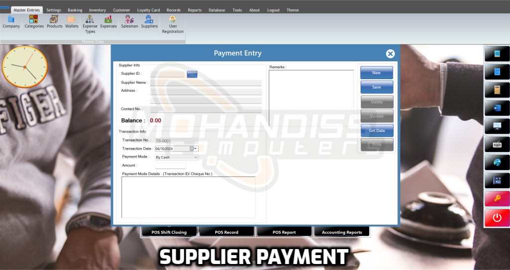 26- Supplier Payment